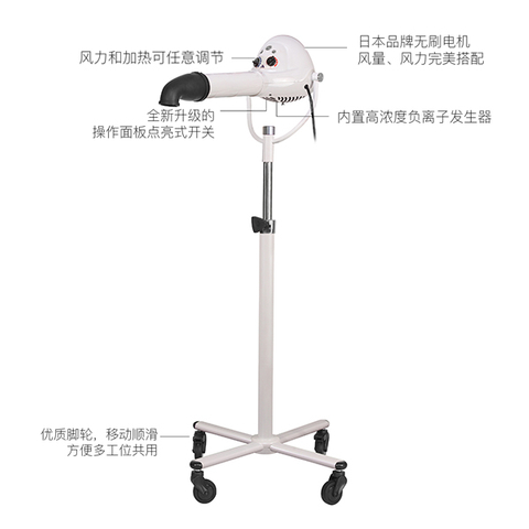 TD-906 立式负离子造型吹风 白色款